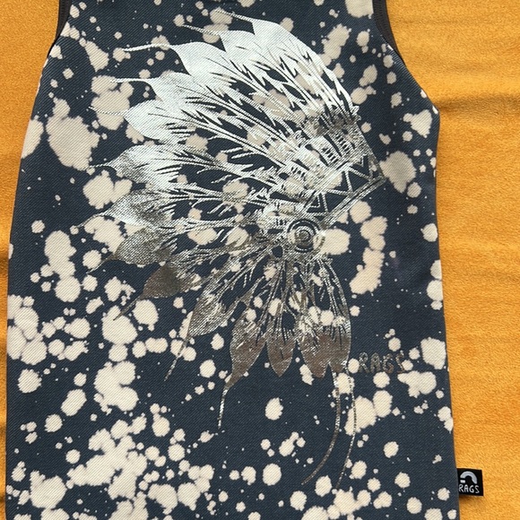 Rags to Raches Native Acid Wash Tank Romper - Picture 2 of 4
